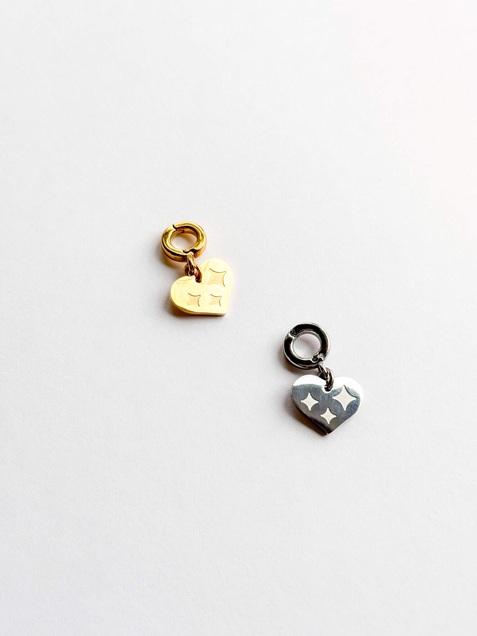 Silver Heart Charm - Image 5